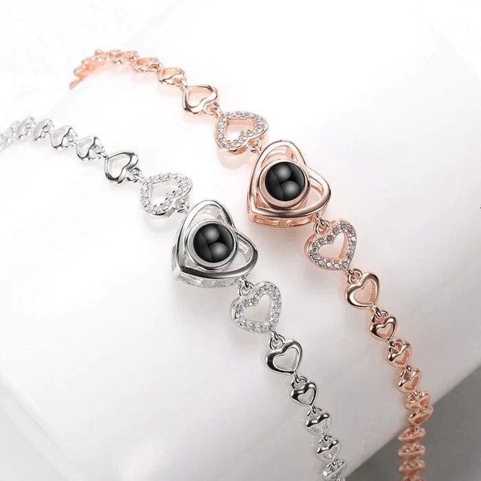 Multi Heart-Rose Gold