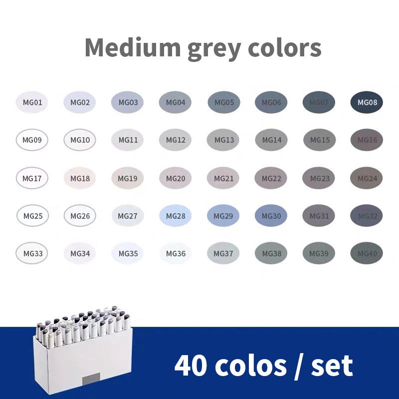 Medium Grey Color