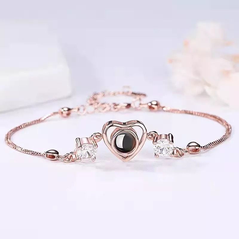 Heart Bracelet-Silver