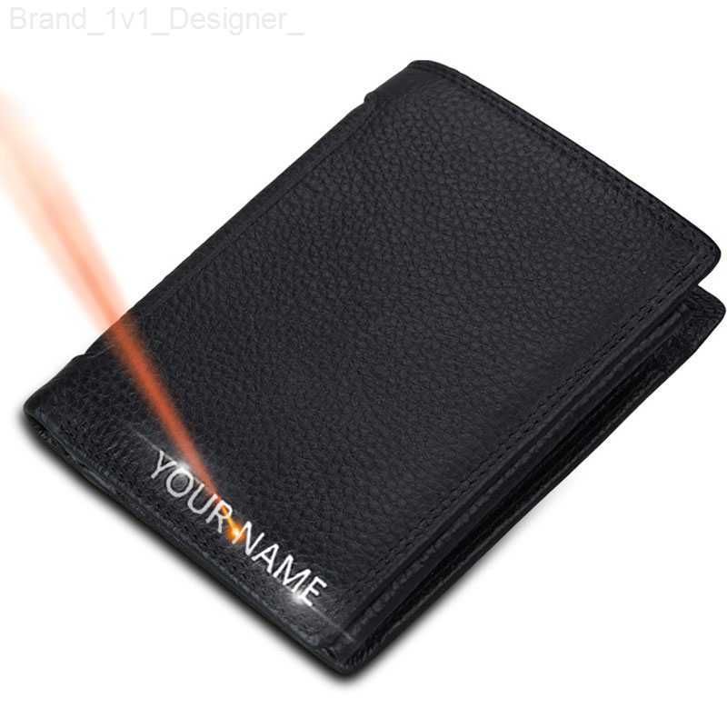 Leather 3 fold small unisex wallet, Sublimation Blank