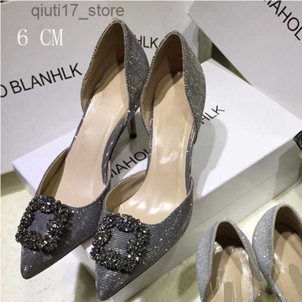 grey 6cm pump