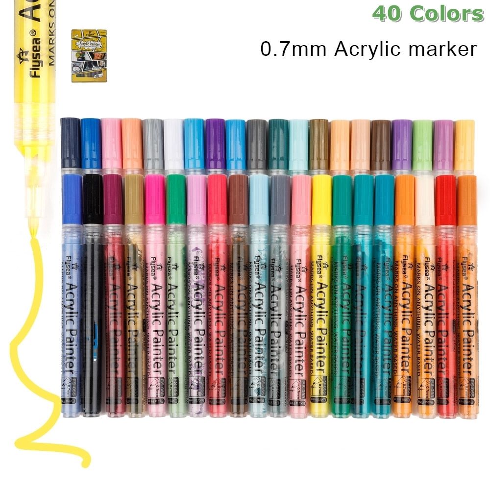 40 couleurs 0,7 mm