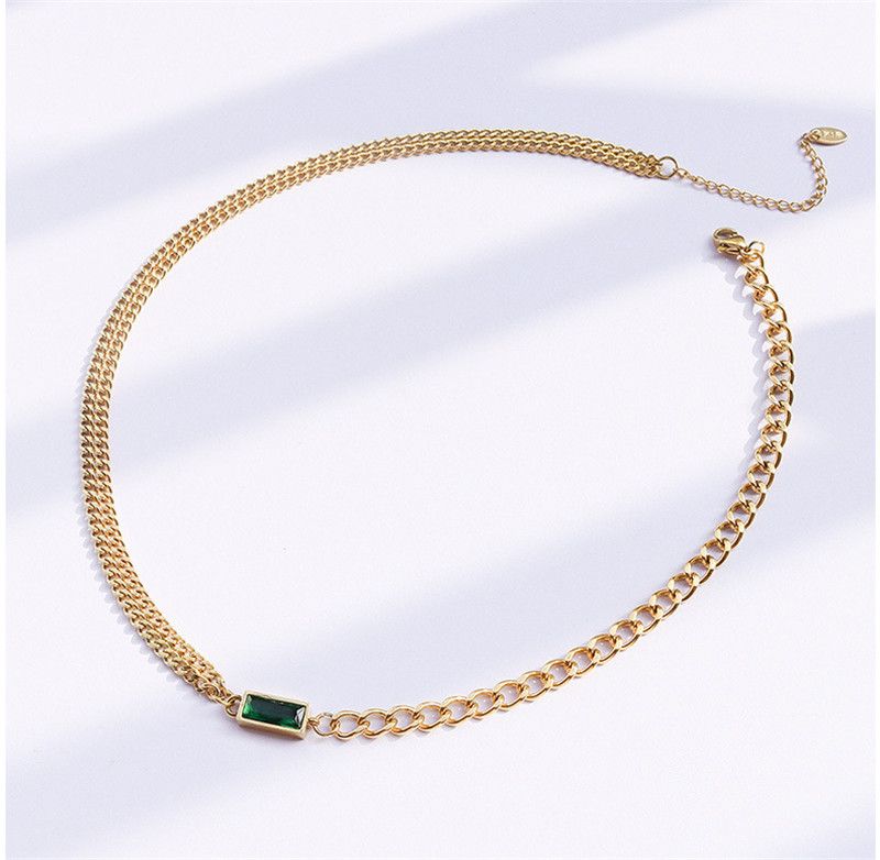 Gold Choker Green.