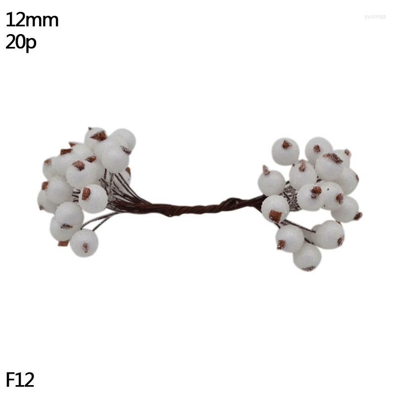 F12-20pcs white