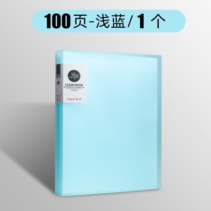 100 pages bleu