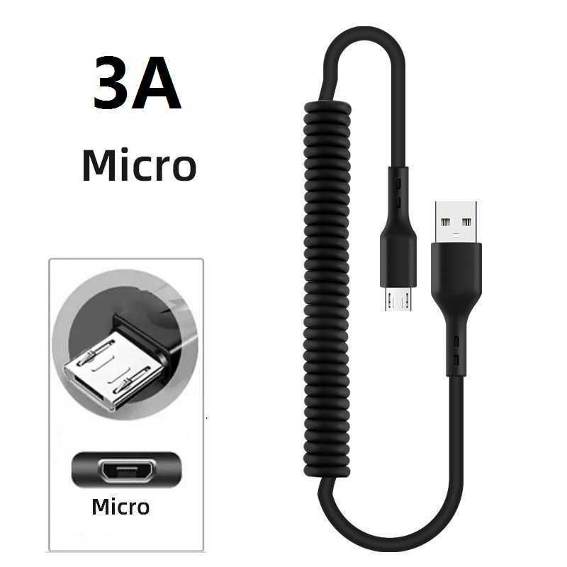 Svart mikro USB-1.5m