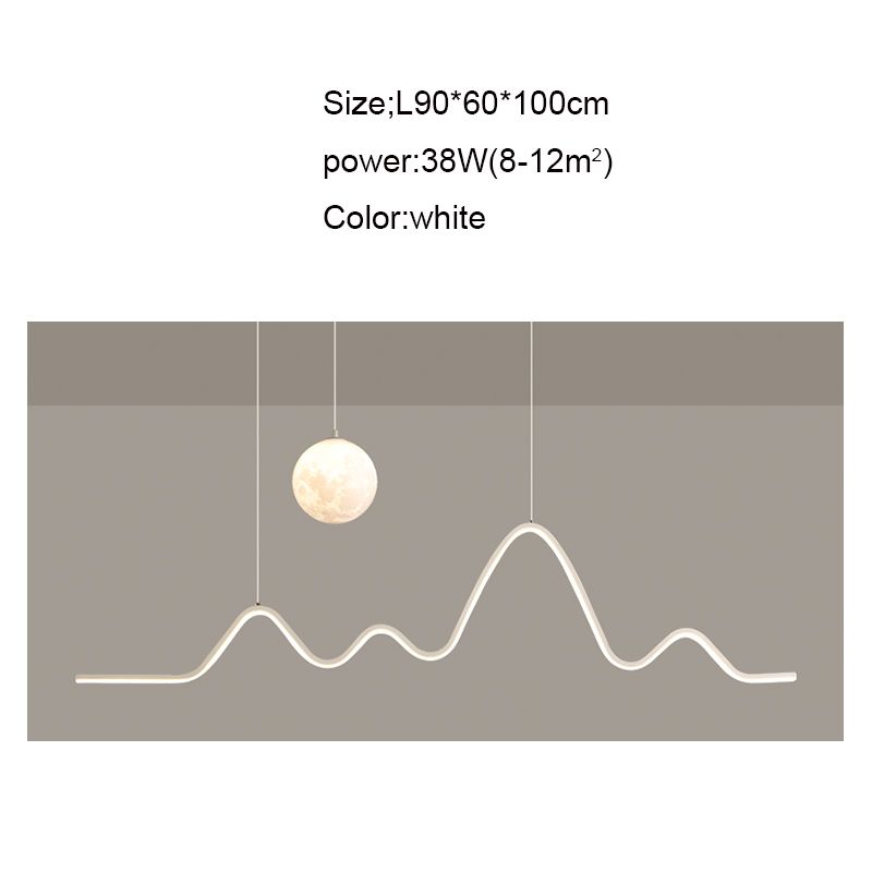 white 90CM Dimming with remote