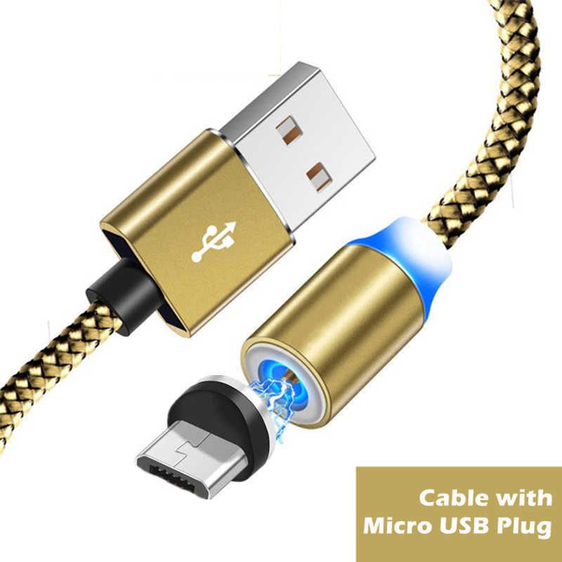 Złote Micro USB-1M