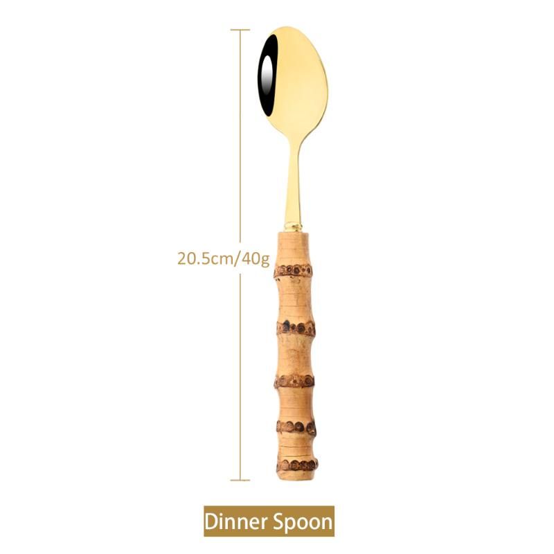 Gold Dinner Spoon