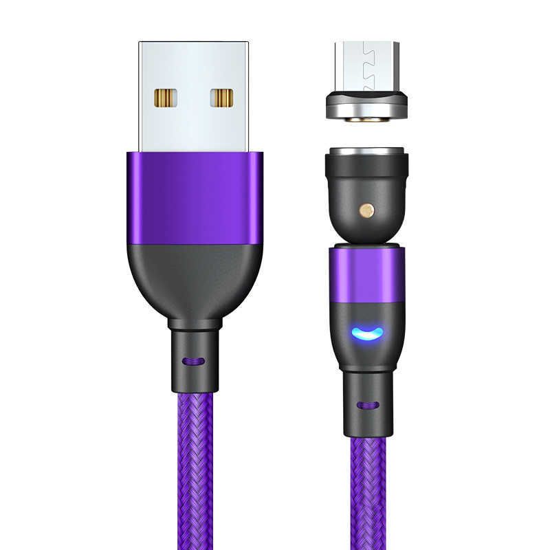 Roxo Micro USB-0,5m (3a Max)