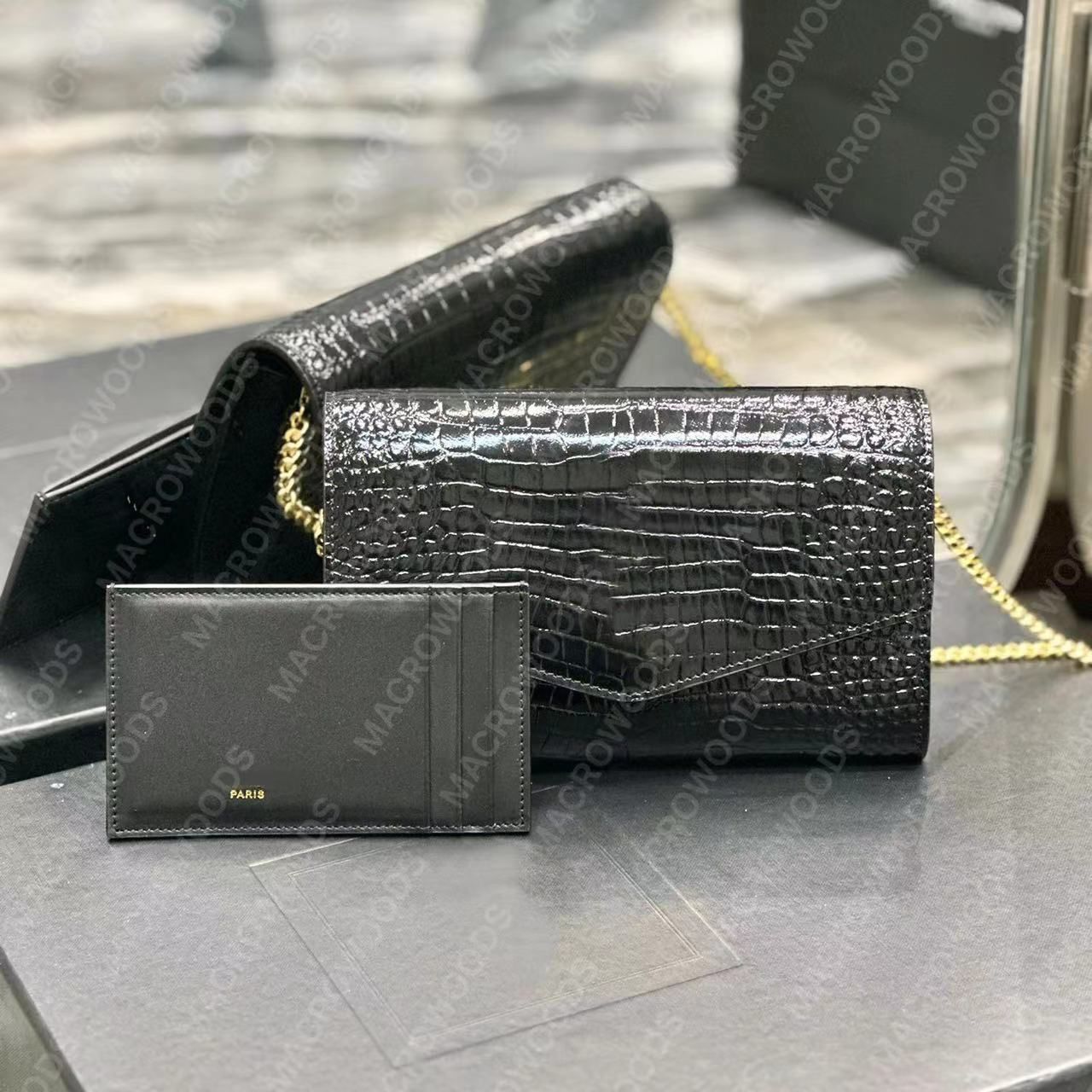 Replica Louis Vuitton Capucines MM Bag In Embossed Crocodile