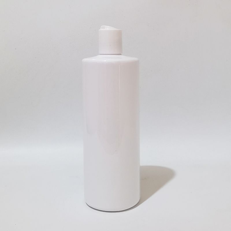 500ml white bottle white plastic