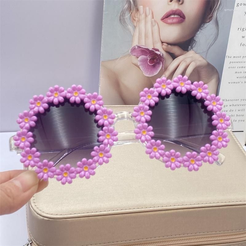 Lunettes violettes uniquement