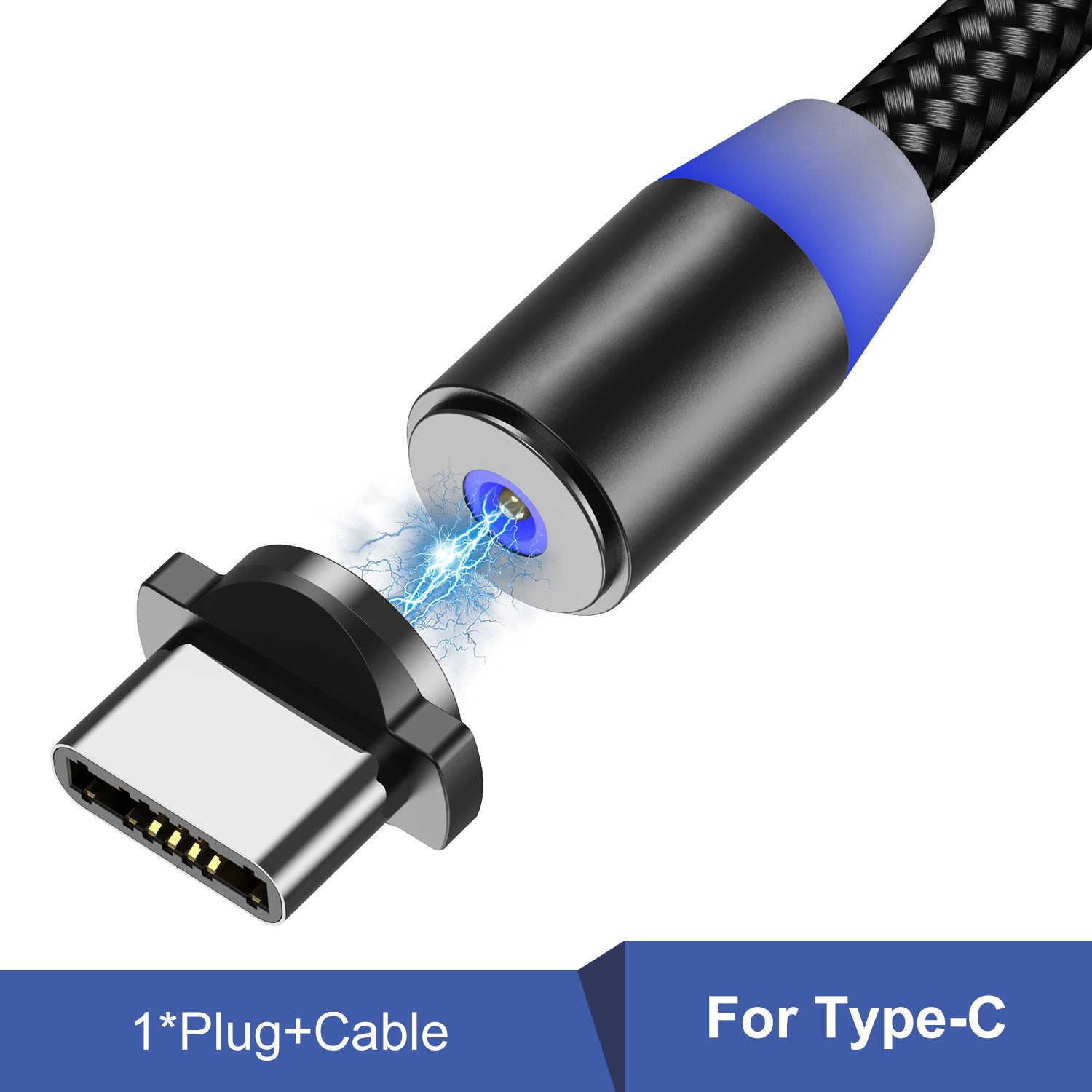 Tipo nero c Cable-1m