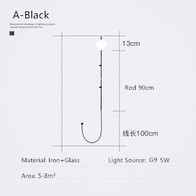 A-Black White light