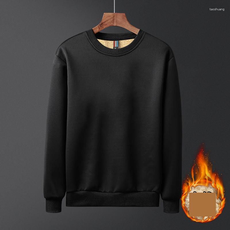 Zwarte fleece top heren