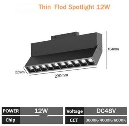 Fold Spotlamp 12w