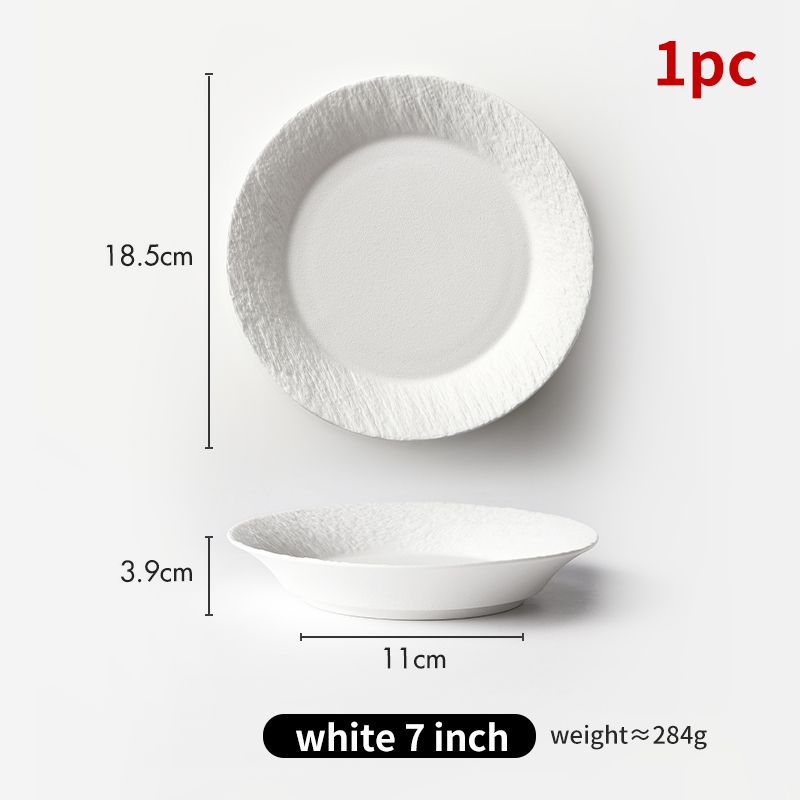 white 7 inch