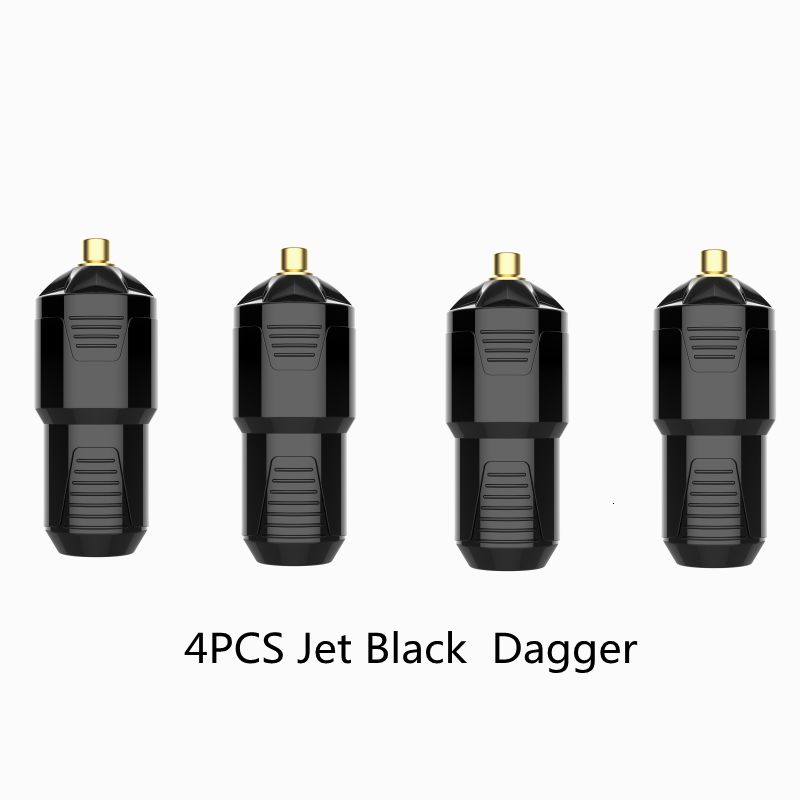 4PCS Jet Black