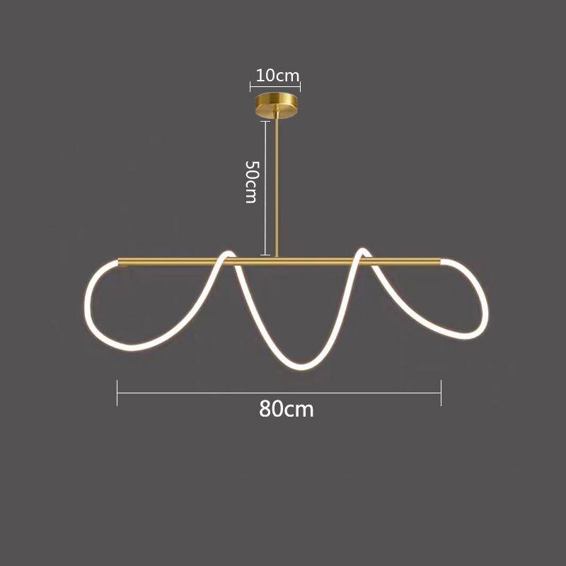 Guld-80cm kallt vit