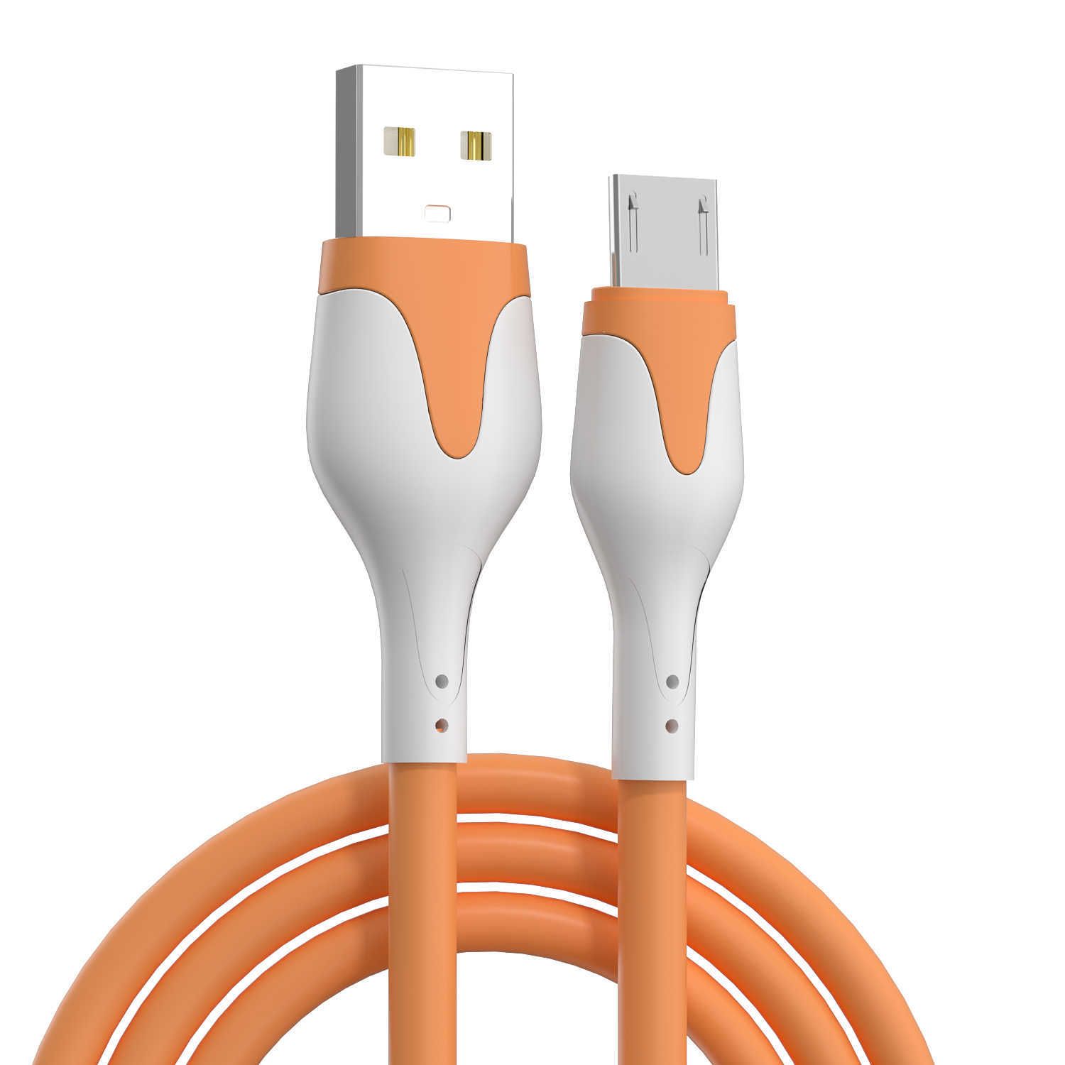 Orange for Micro Usb-1m