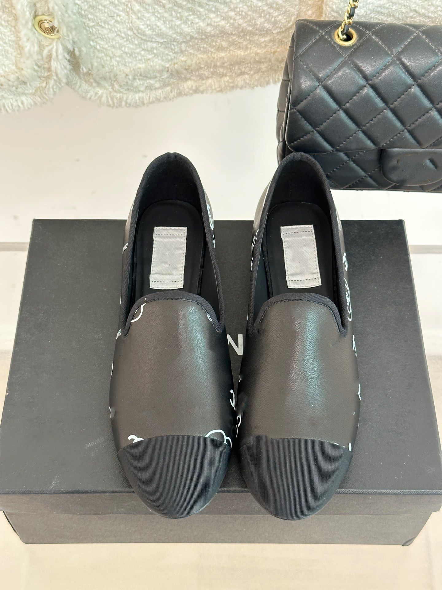 mocassins noirs