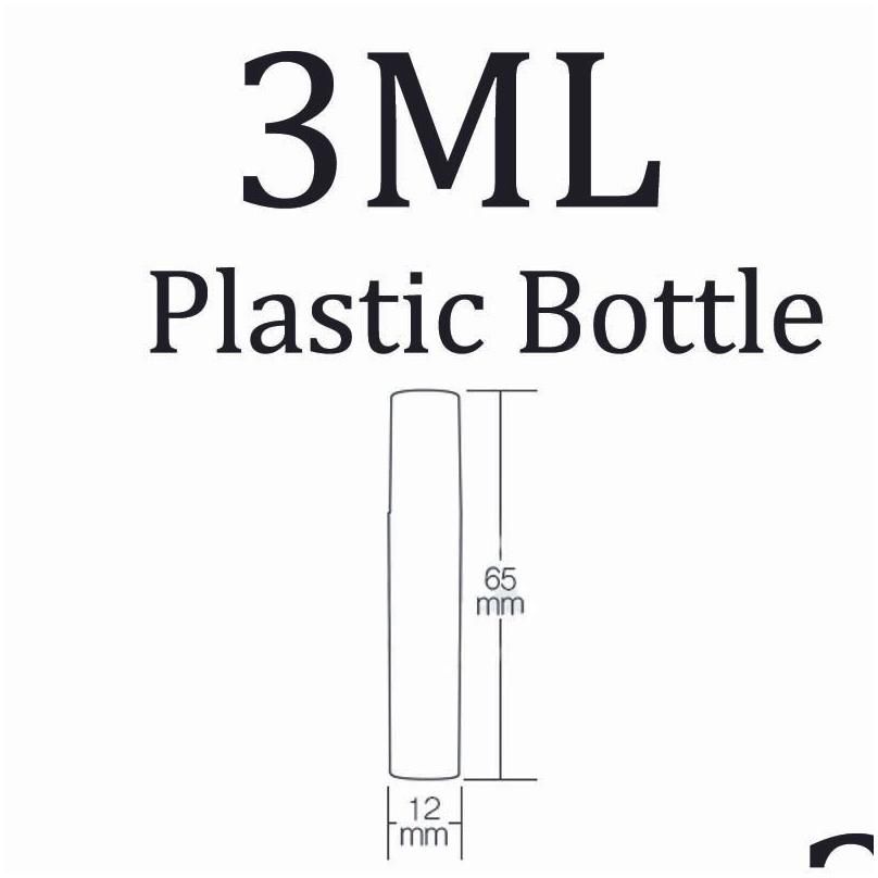 3ml Plastikflasche.
