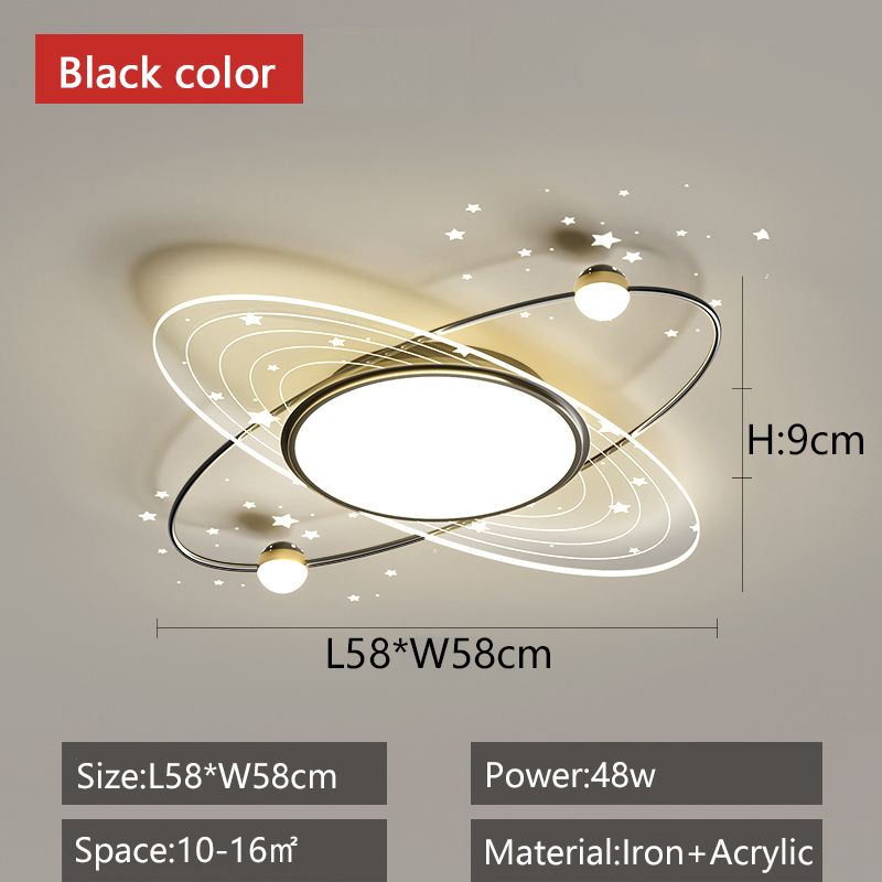 Black L58xW58cm China Dimmable RC