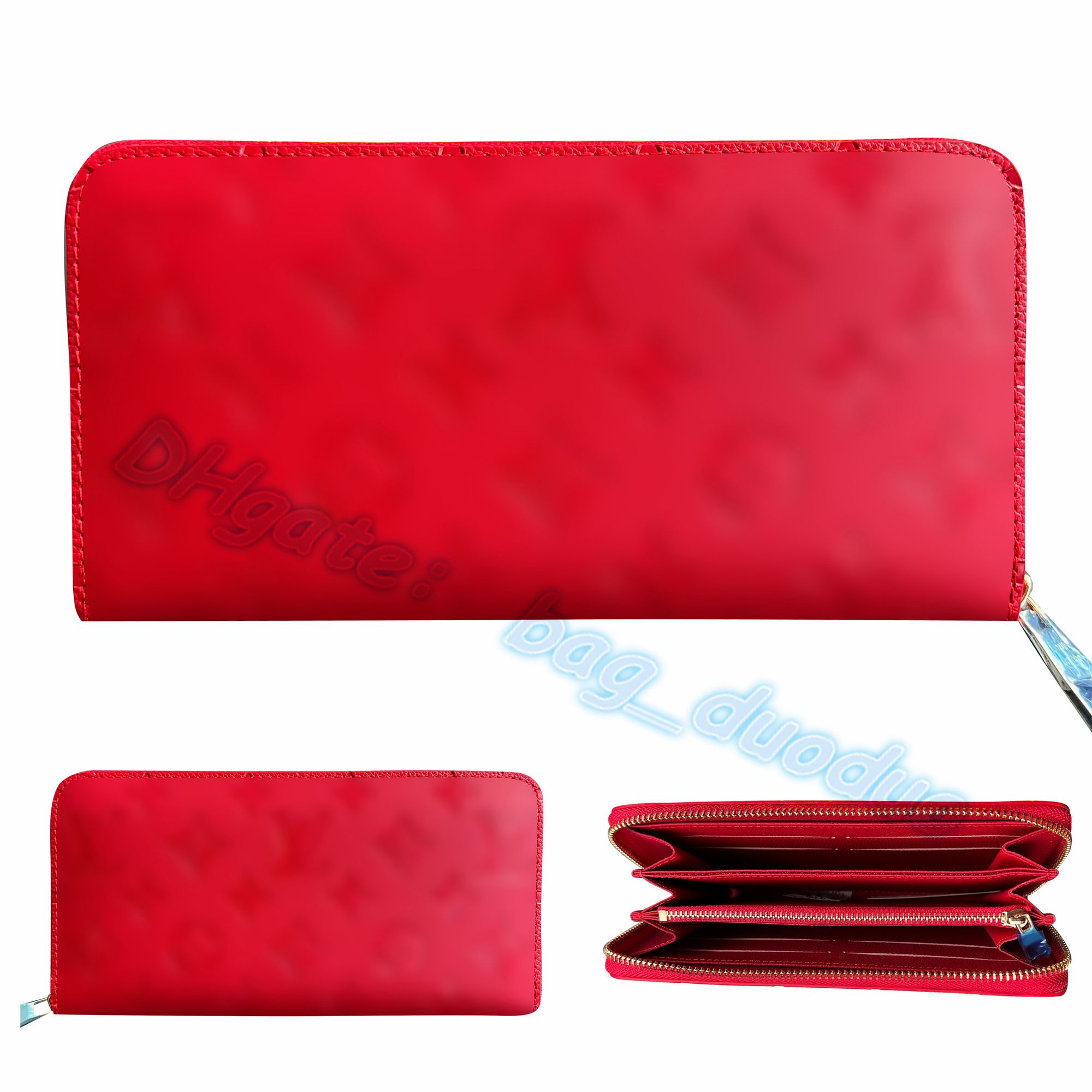 embossed Red