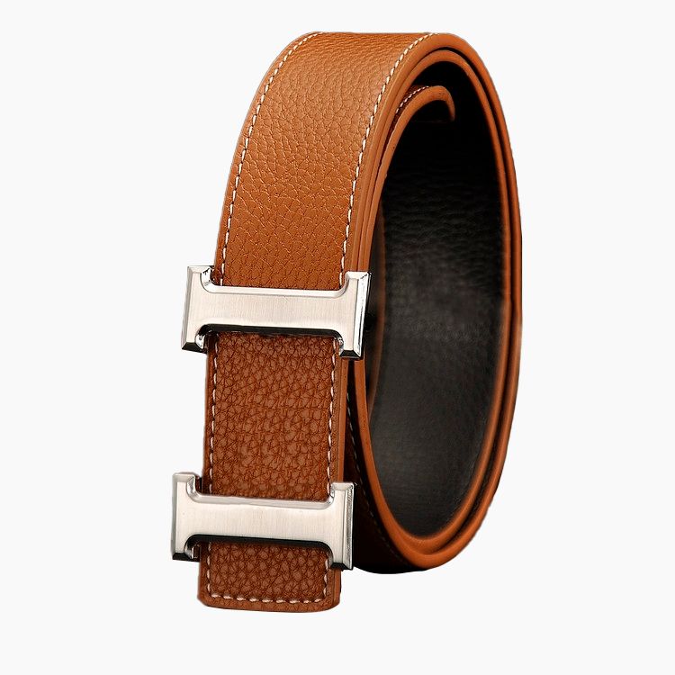 3: Brown + Silver Buckle