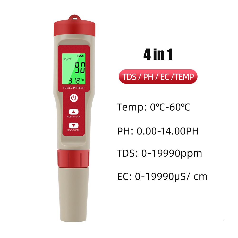 Ph Tds Ec Temp Teste