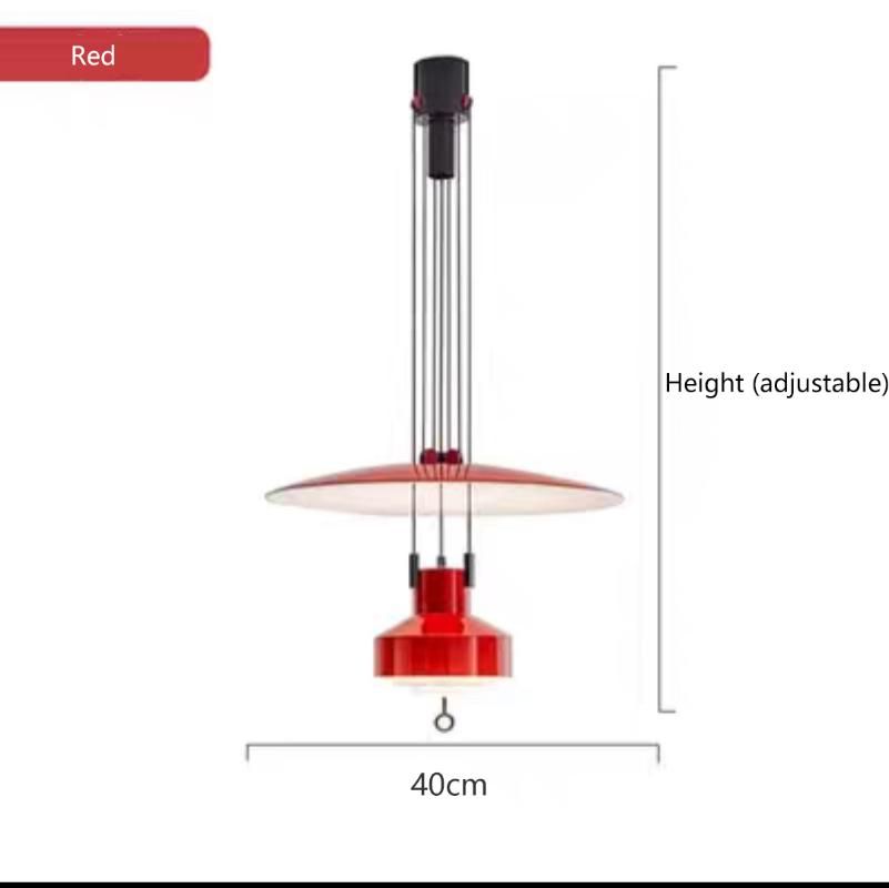 Rood Dia40cm Warm licht