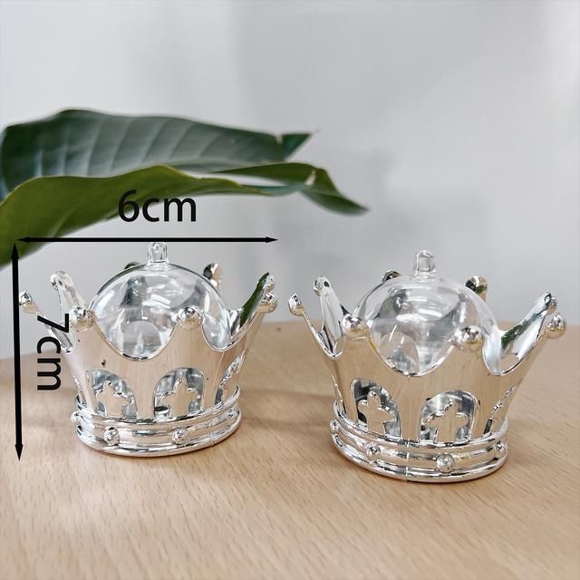 SLIVER CROWN 2 PCS