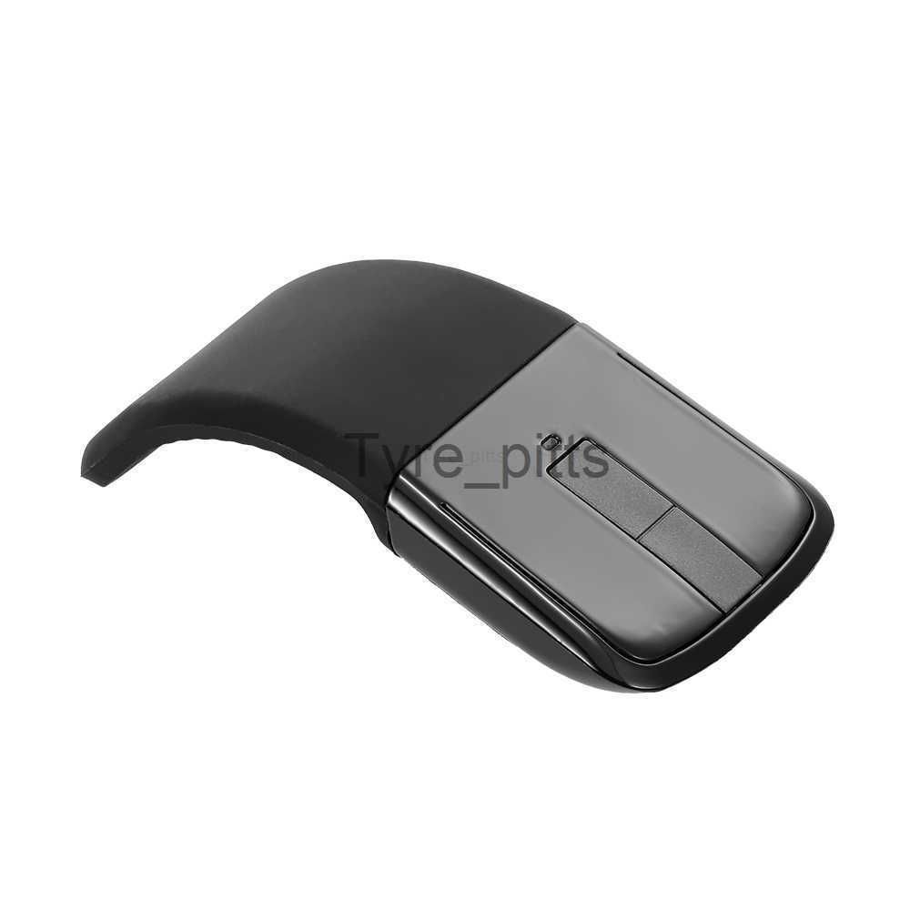 Souris 2.4 GHz Souris Flexible Design Fordable Souris Optique Sans Fil  Souris Pliante ARC Touch Avec Récepteur USB Pour Microsoft PC Portable X0807