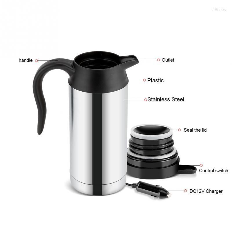 Car Heating Cup, Electric Water Kettle, Car Electric Cup, Travel