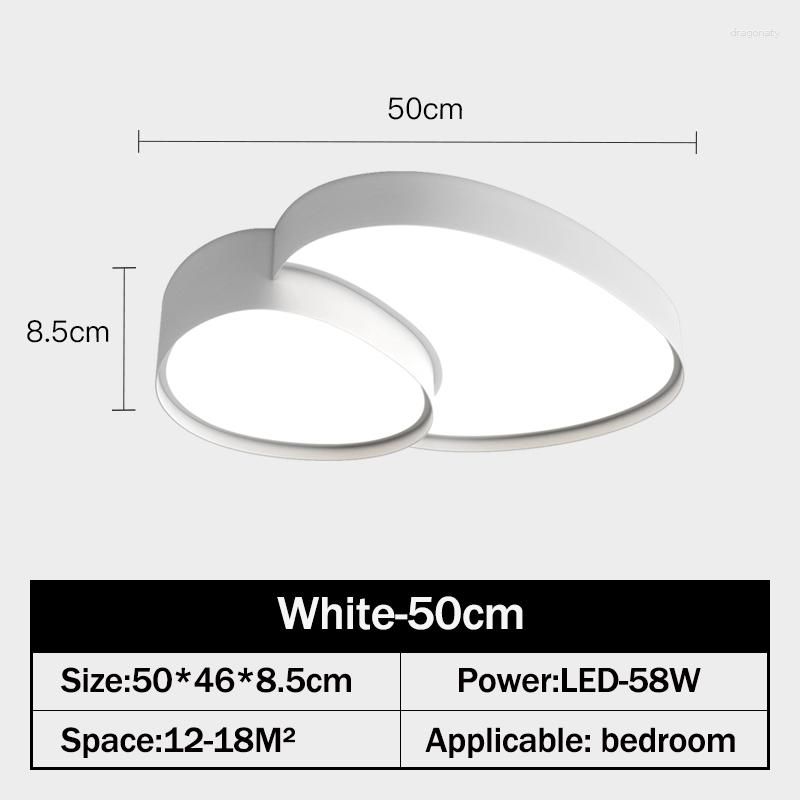 Blanc-50cm Lumière blanche