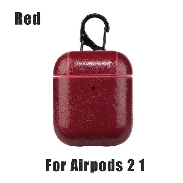 For Airpods 1/2 Red