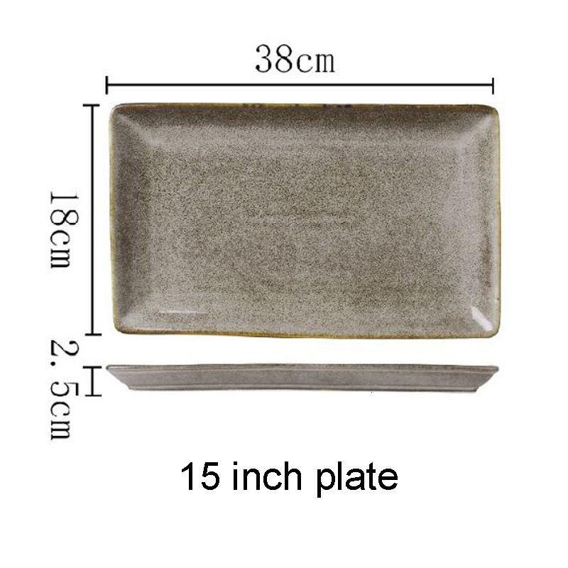 15 inch plate