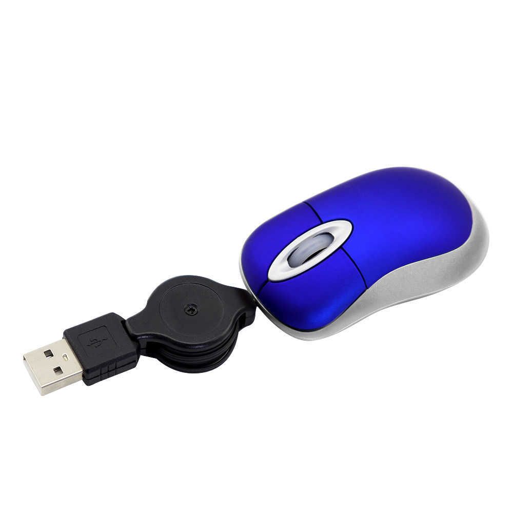 Mini souris bleue