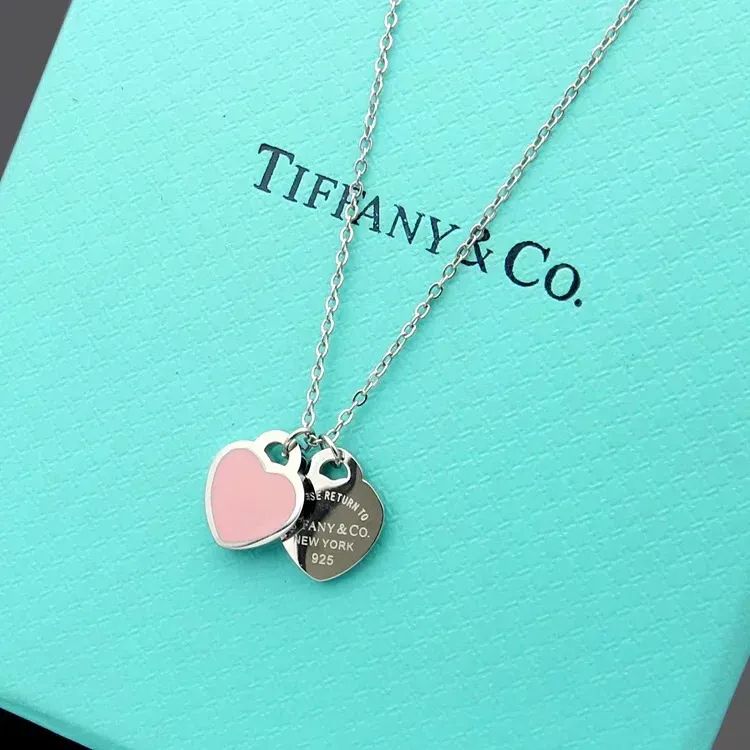 Tiffanyism Popular Pendant Necklaces S925 Original Design Heart