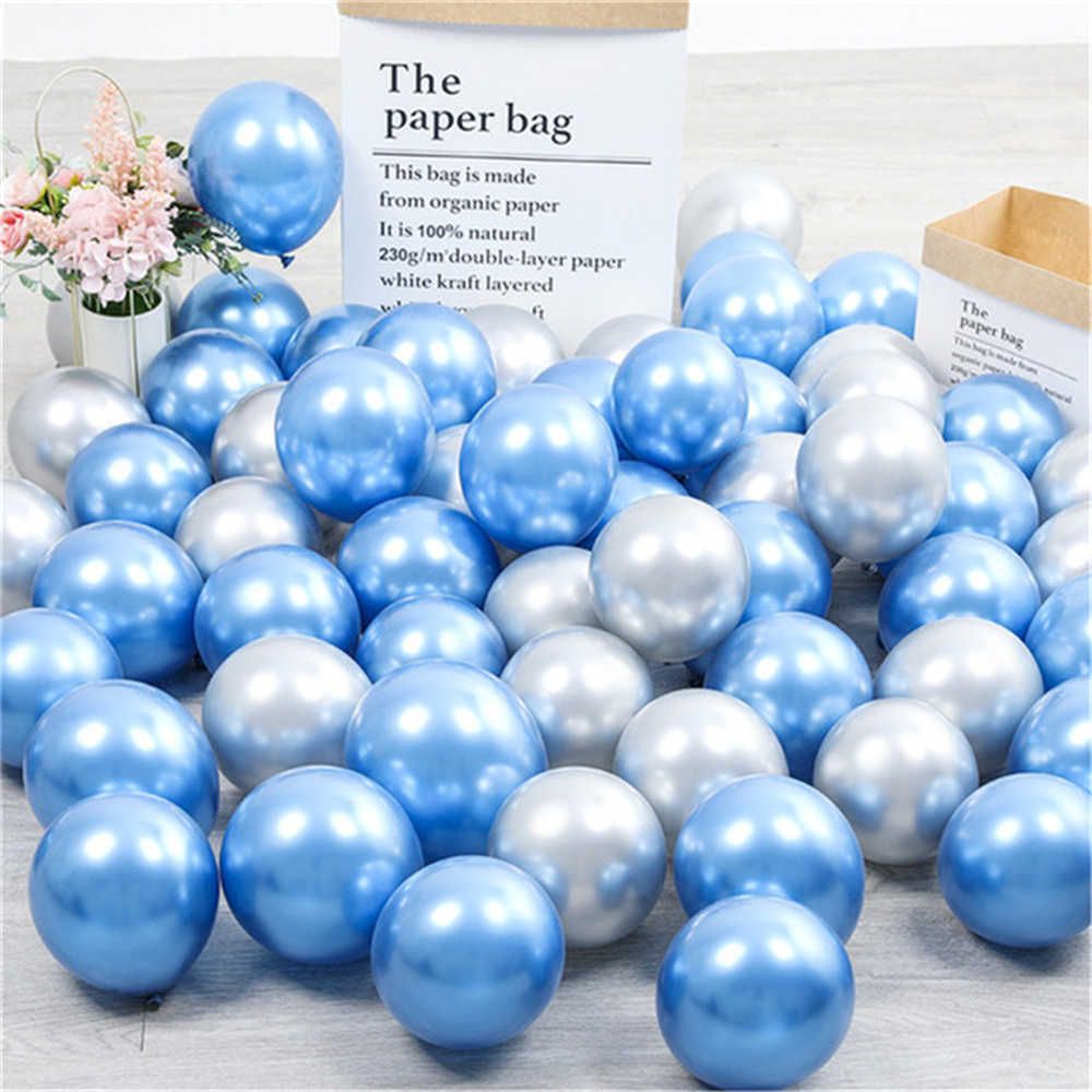 Bleu Argent-30pcs-5 pouces