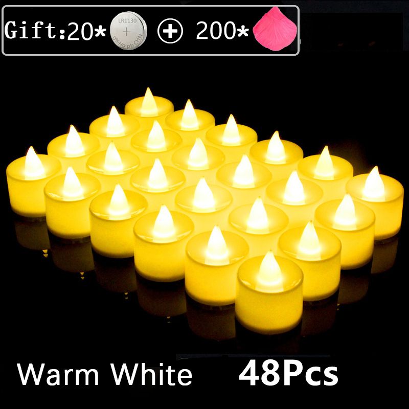 Warm White 48pcs