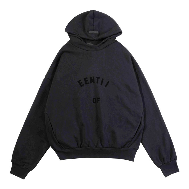 svart hoodie