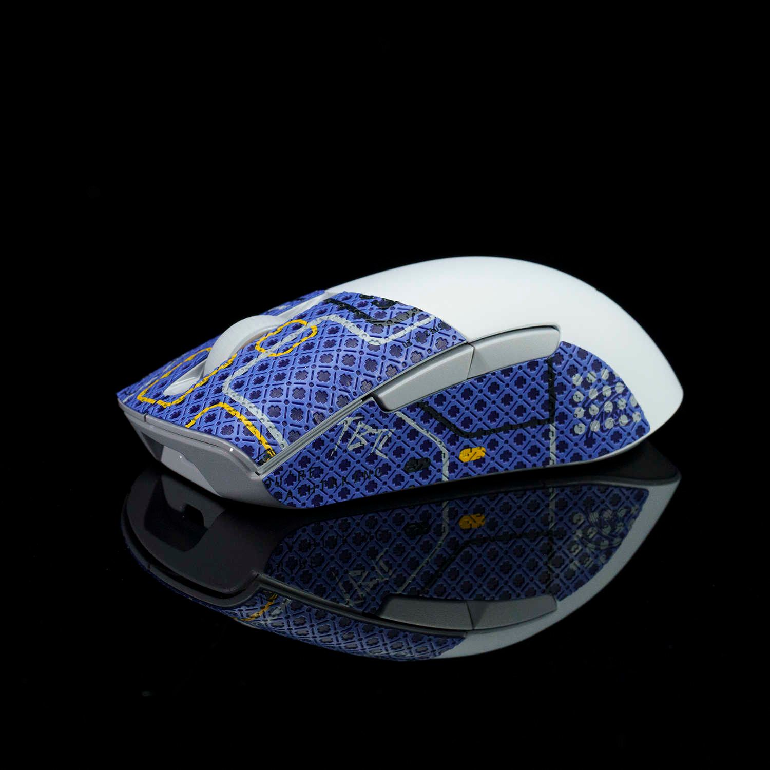 Mice BTL Mouse Grip Tape Skate Handmade Sticker Non Slip Lizard Skin