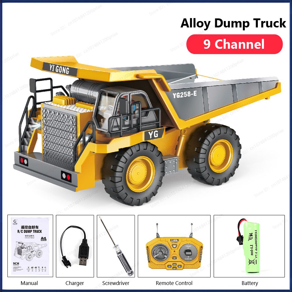 9ch Dump Truck Ye 1b