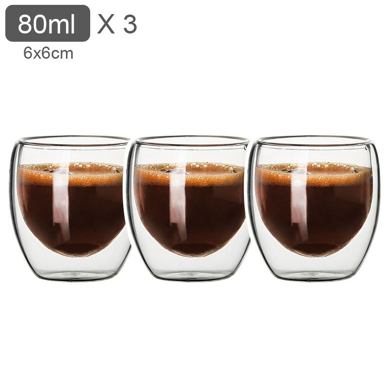 80 ml x 3-dubbel glas