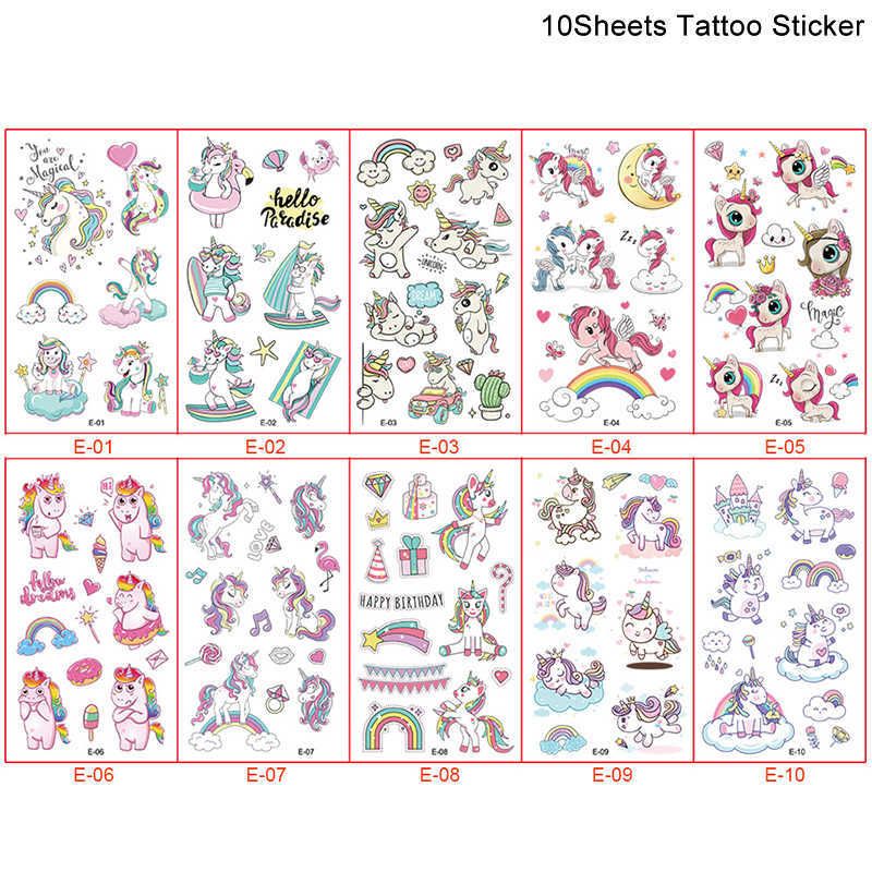 10st Tattoo Sticker