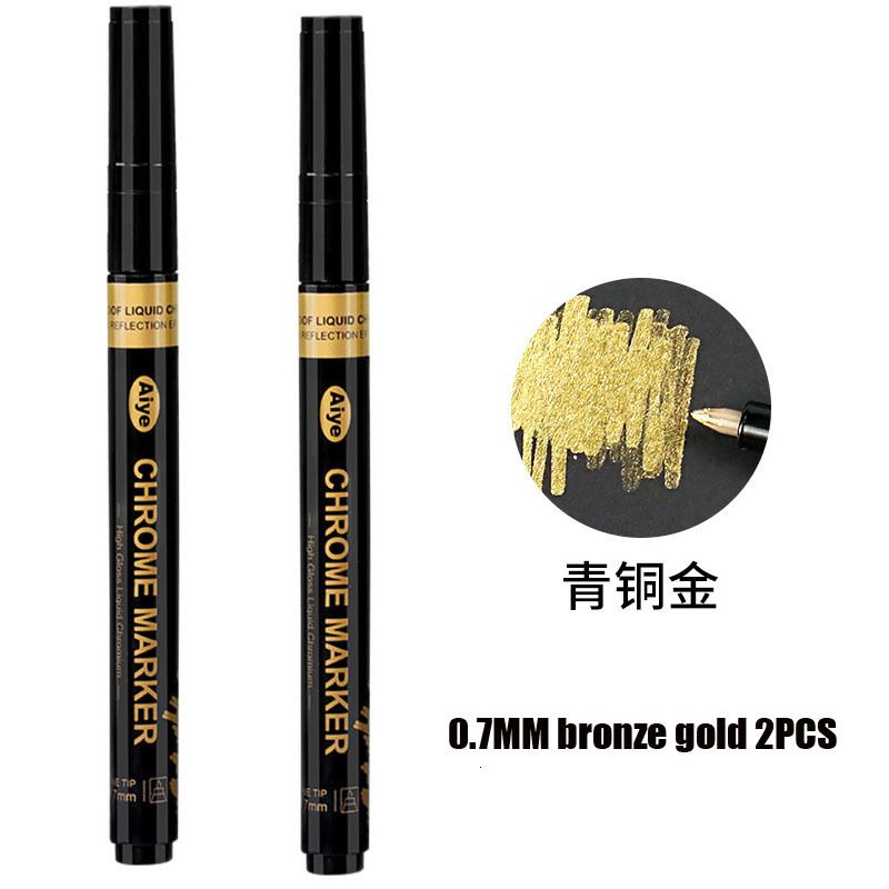 0.7-BRONZE GOLD 2PCS