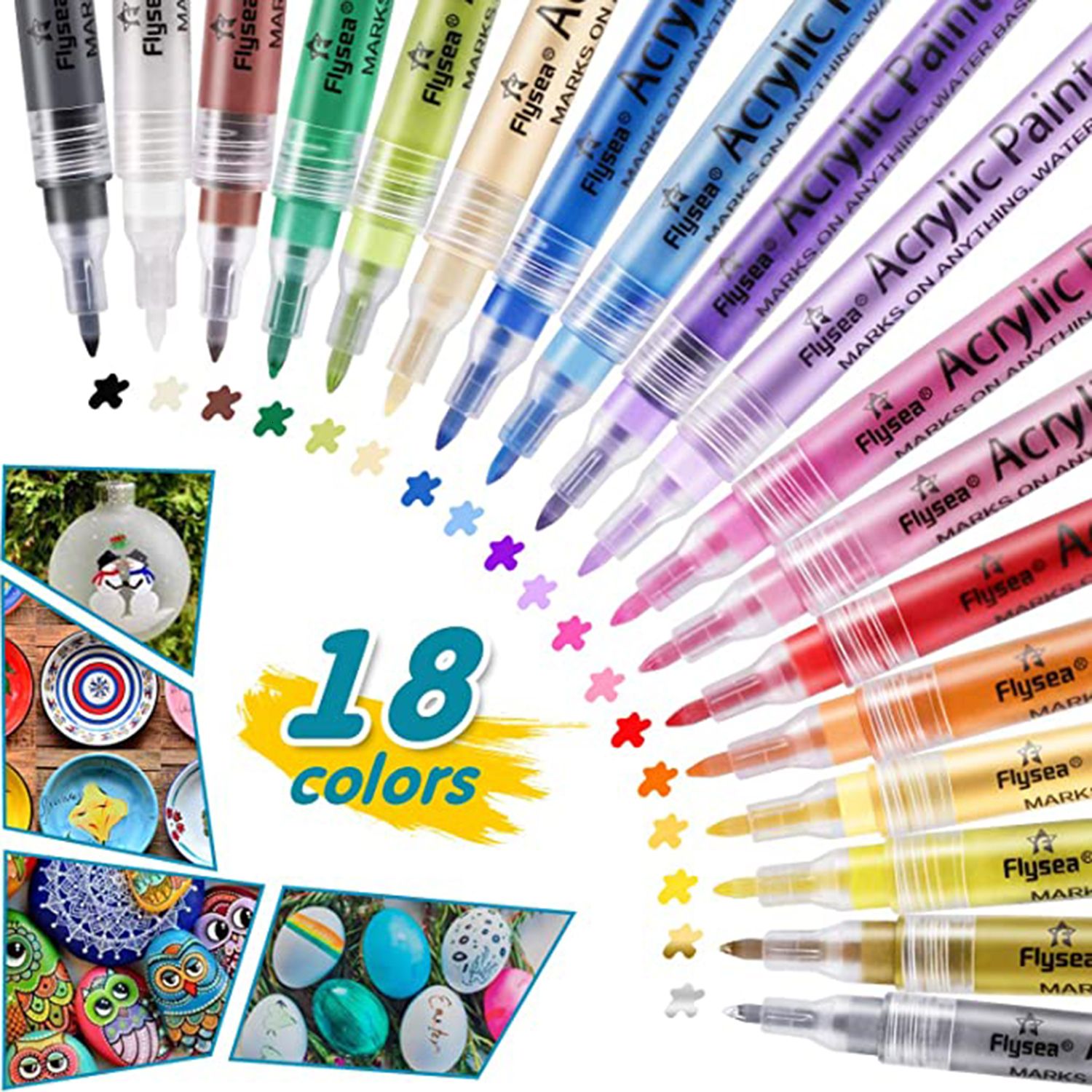 0.7mm 18 couleurs