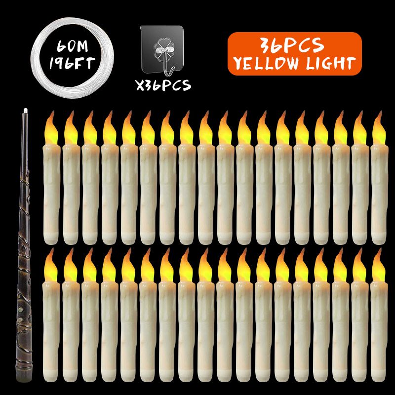 36pcs-yellow Light